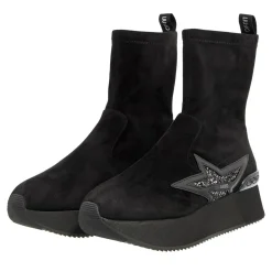 LIU JO Dreamy Black Slip-On-Sneaker