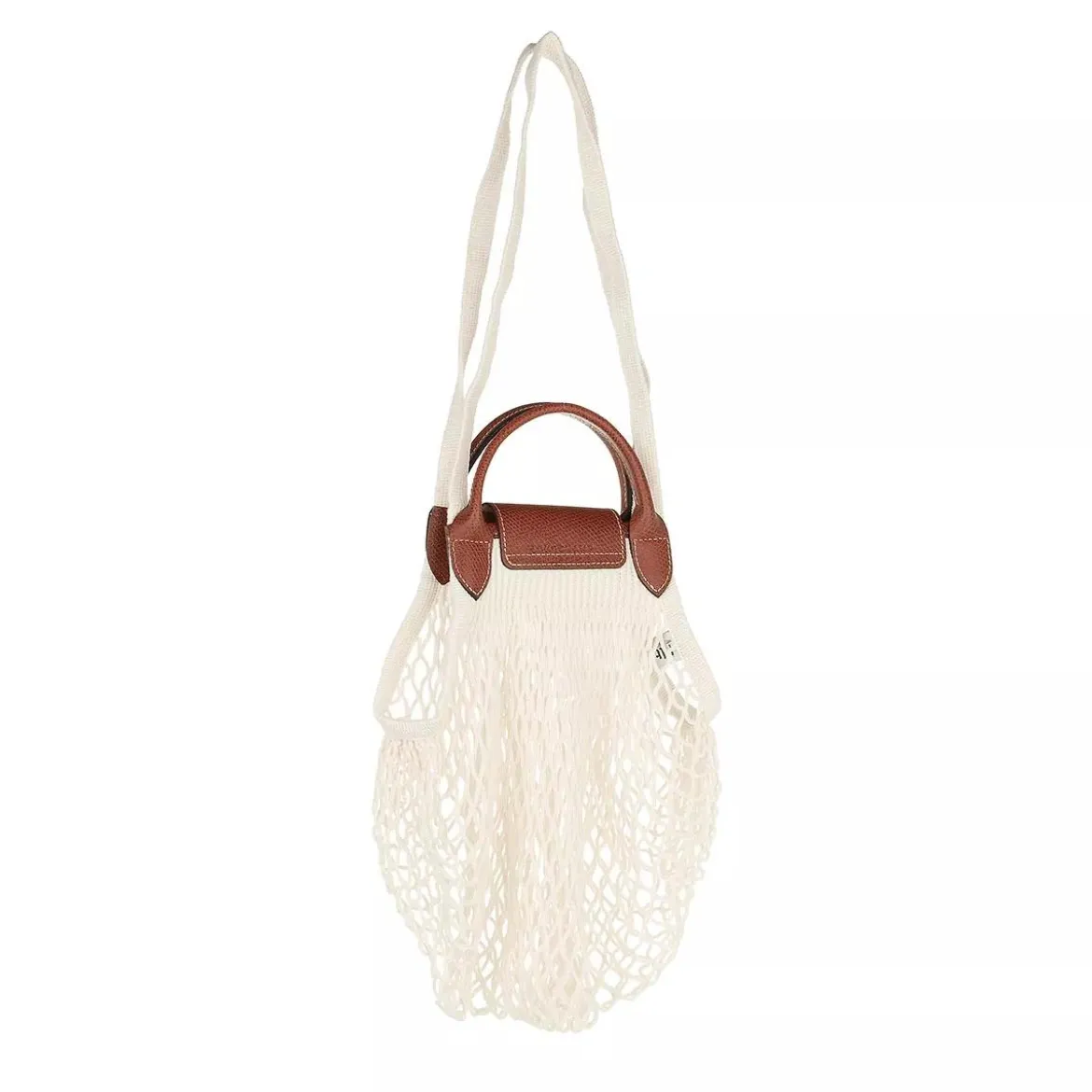 Longchamp Le Pliage Filet Ecru L Shopper