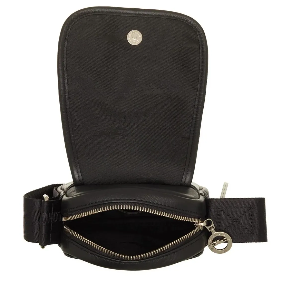 Longchamp Très Paris Clutch Xs Black Crossbody Bag