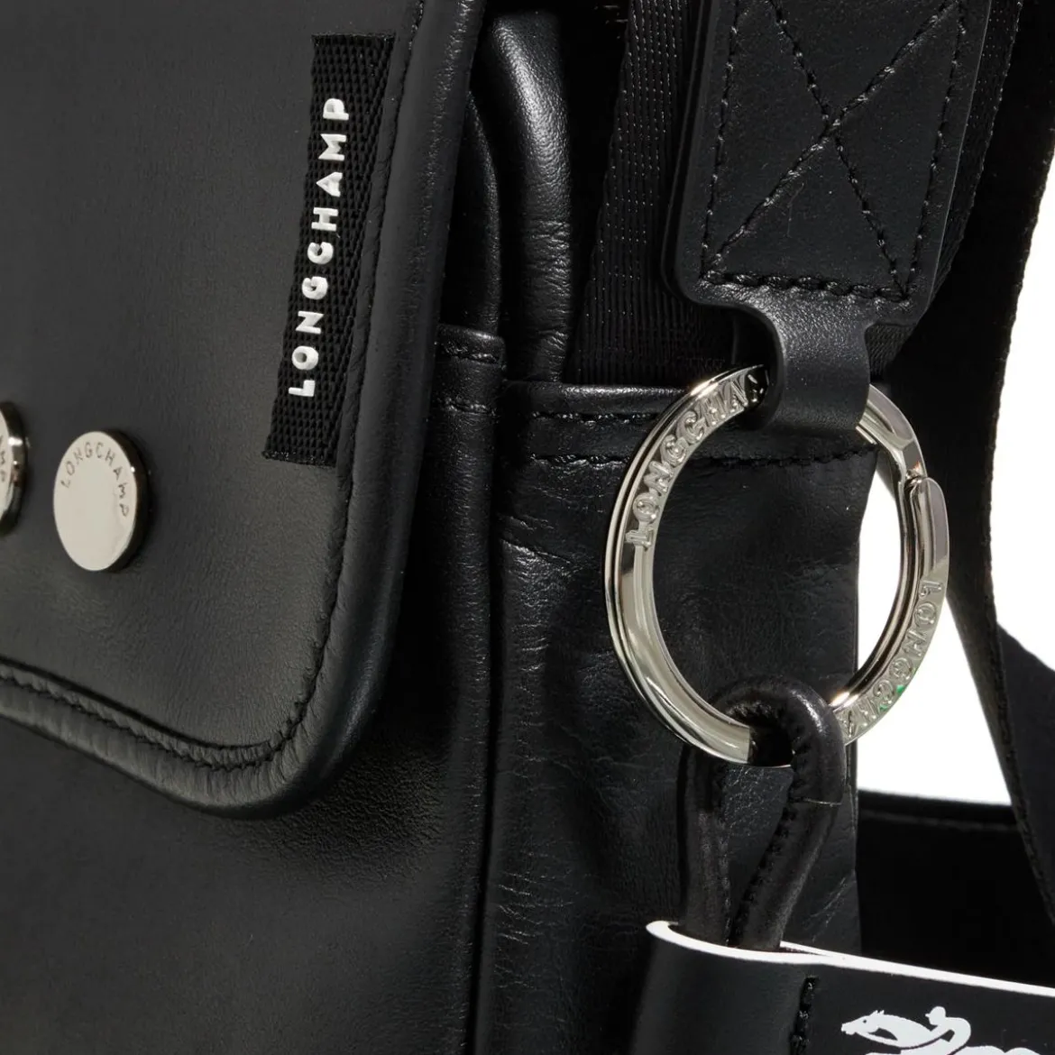 Longchamp Très Paris Clutch Xs Black Crossbody Bag