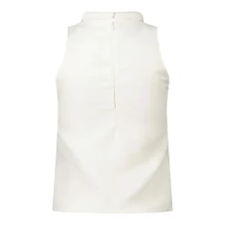 LouLou Top Niron aus Leinen-Mix Creme Top
