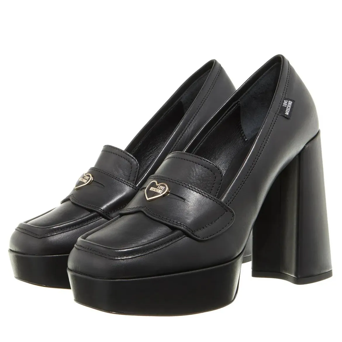 Love Moschino Penny Heart Scarpa Donna Nero High Heels