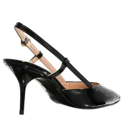 Love Moschino Rubber Logo Scarpa Donna Nero Pumps