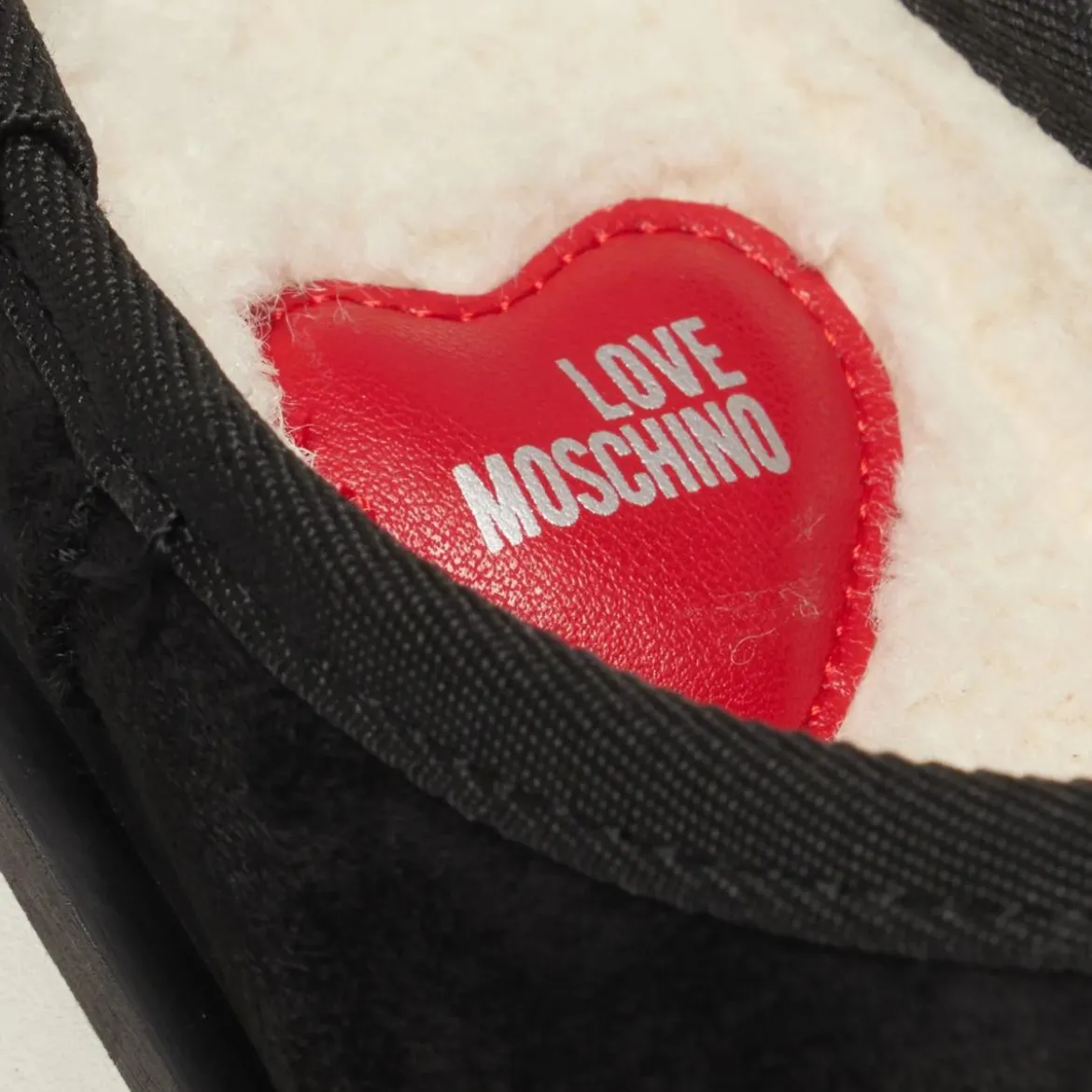 Love Moschino Scarpa Donna Nero Mules