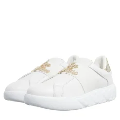 Love Moschino Sneakers Donna Bianco+Platino Low-Top-Sneaker