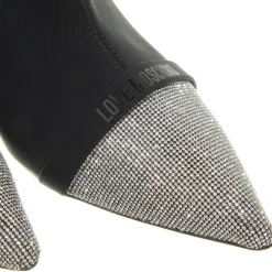 Love Moschino Sparkling Toe Scarponcino Donna Nero Stiefeletten