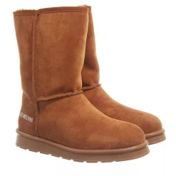 Love Moschino St.Ttod.Winter30 Velour Pu Cuoio Stiefel