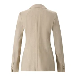 Luisa Cerano Blazer aus Leinen-Mix braun Blazer