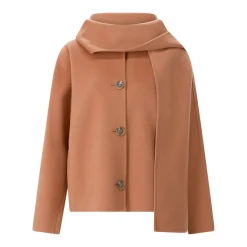 Luisa Cerano Doubleface-Jacke mit Schal brick Blazer