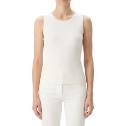 Luisa Cerano Geripptes Top weiß Top