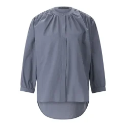 Luisa Cerano Hemdbluse aus Baumwolle blau Bluse
