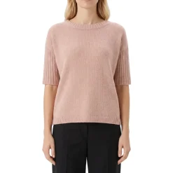 Luisa Cerano Pullover aus Wolle & Kaschmir pink Pullover