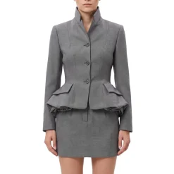 Magda Butrym Blazer aus Schurwolle grau Blazer