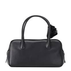 Magda Butrym Handtasche aus Leder schwarz Bowling Bag