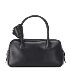 Magda Butrym Handtasche aus Leder schwarz Bowling Bag