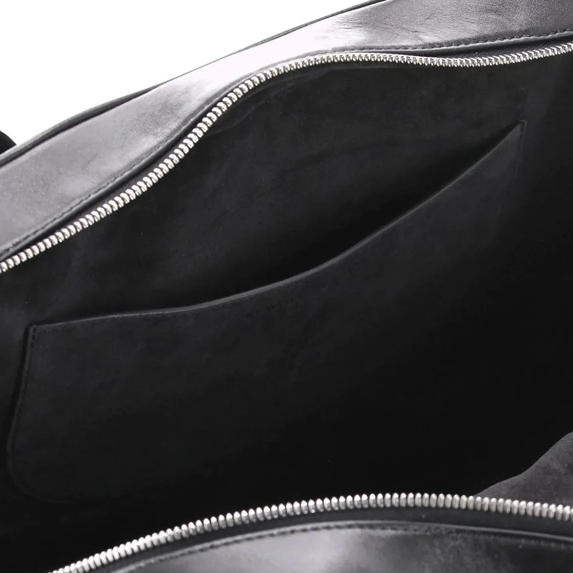 Magda Butrym Handtasche aus Leder schwarz Bowling Bag
