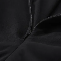 Magda Butrym Maxikleid aus Wolle schwarz Maxikleid