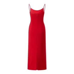 Magda Butrym Midikleid aus Woll-Mix rot Minikleid