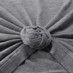 Magda Butrym T-Shirt mit Knoten-Detail grau T-Shirt