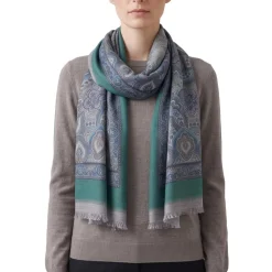 Mala Alisha Tuch Heritage Flow grau Leichter Schal