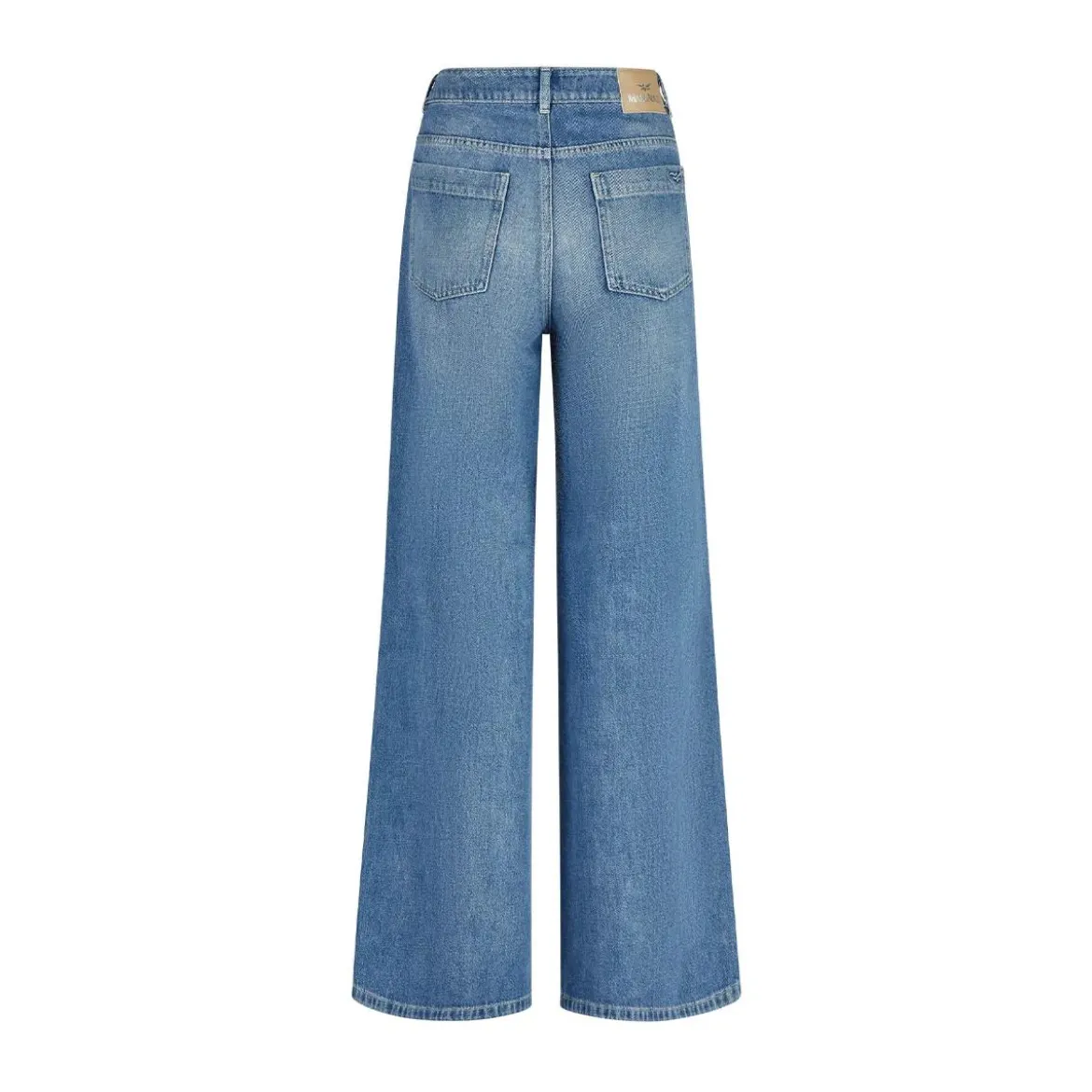 Marc Aurel Authentischer Blue Denim und ein weit geschnittene blau Wide Leg Jeans