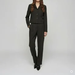 Marc Aurel Diese Hose überzeugt mit einer eleganten Silhouett schwarz Hose