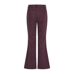 Marc Aurel Diese Hose im Flared Style überzeugt mit einer mod lila Cordhose