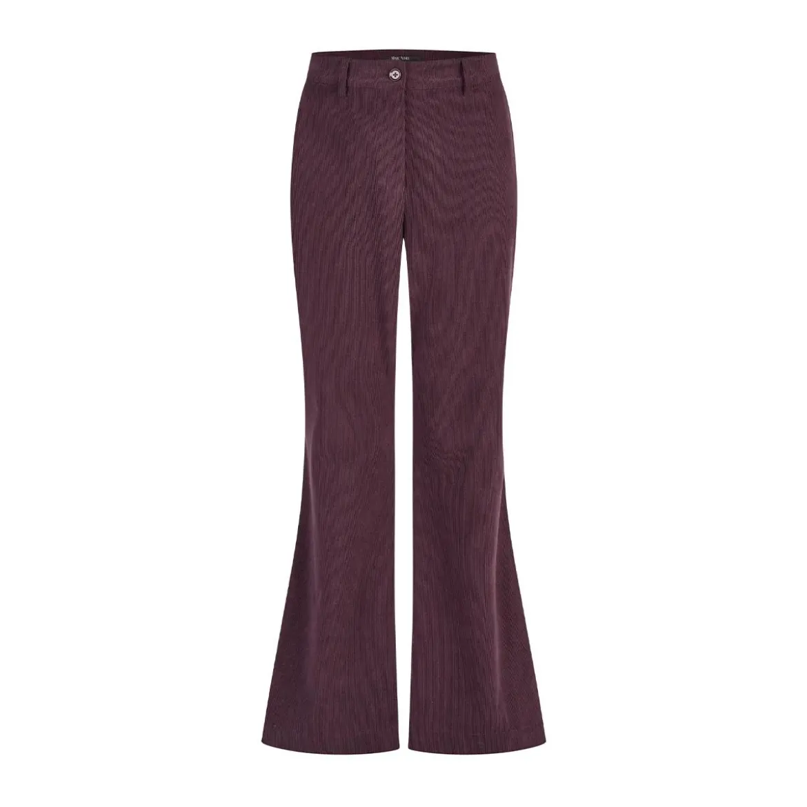 Marc Aurel Diese Hose im Flared Style überzeugt mit einer mod lila Cordhose