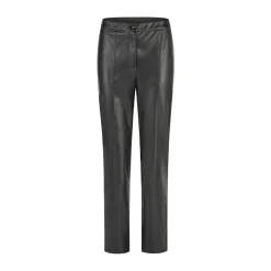 Marc Aurel Diese Slim Fit Hose aus weichem Faux Leather überz schwarz Lederhose