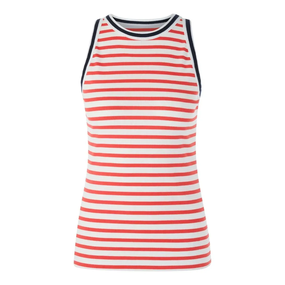 Marc Cain Gestreiftes Top rot Top