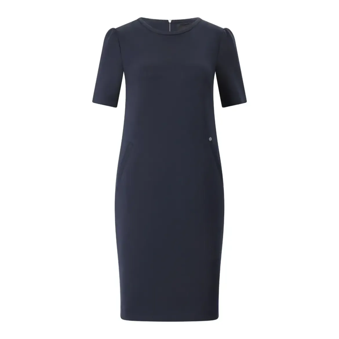 Marc Cain Minikleid aus Jersey Dunkelblau Minikleid