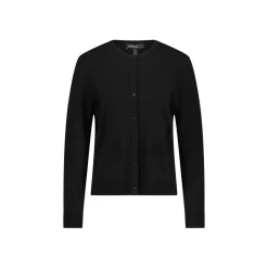 Marc Cain Strickjacke aus Viskose-Mix Schwarz