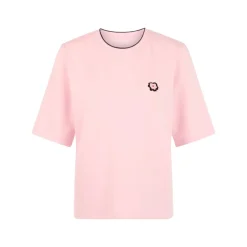 Marc Cain T-Shirt aus Viskose-Mix pink T-Shirt