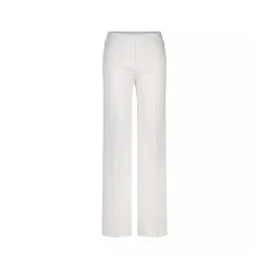 Marc Cain Weite Hose aus Jersey Weiß Hose