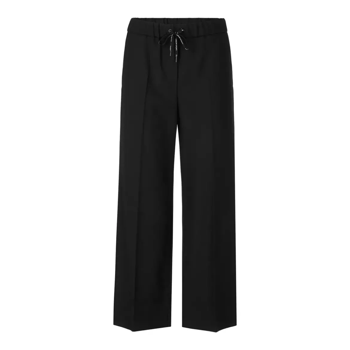 Marc Cain Weite Stoffhose Schwarz Stoffhose