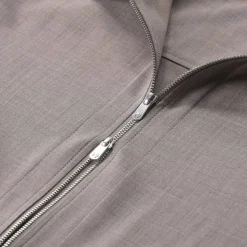 Marco Pescarolo Jacke Avi aus Leinen grau Hemdjacke
