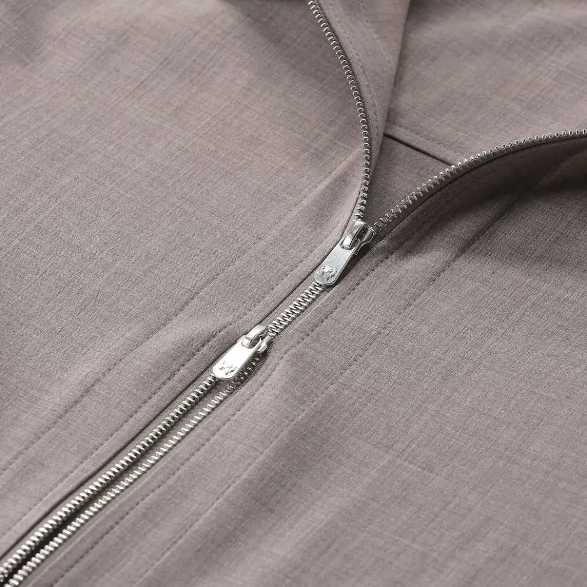 Marco Pescarolo Jacke Avi aus Leinen grau Hemdjacke