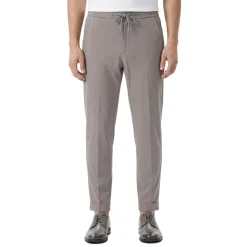 Marco Pescarolo Stoffhose Caracciolo braun Stoffhose