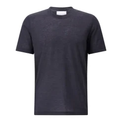 Marco Pescarolo T-Shirt James aus Kaschmir blau T-Shirt