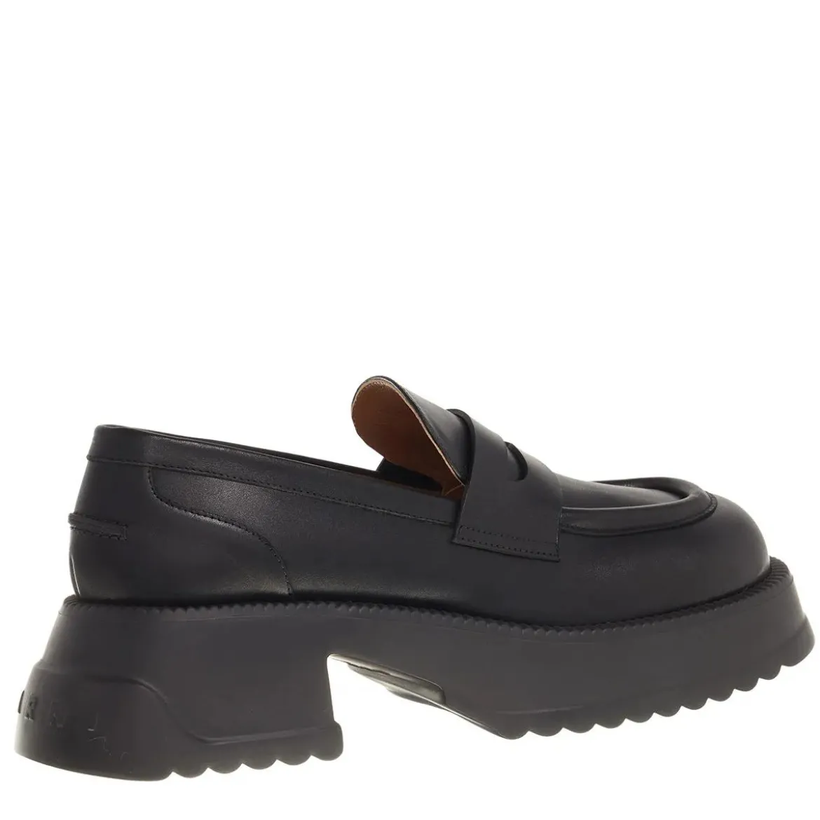 Marni Moccasin Shoe Black Loafer
