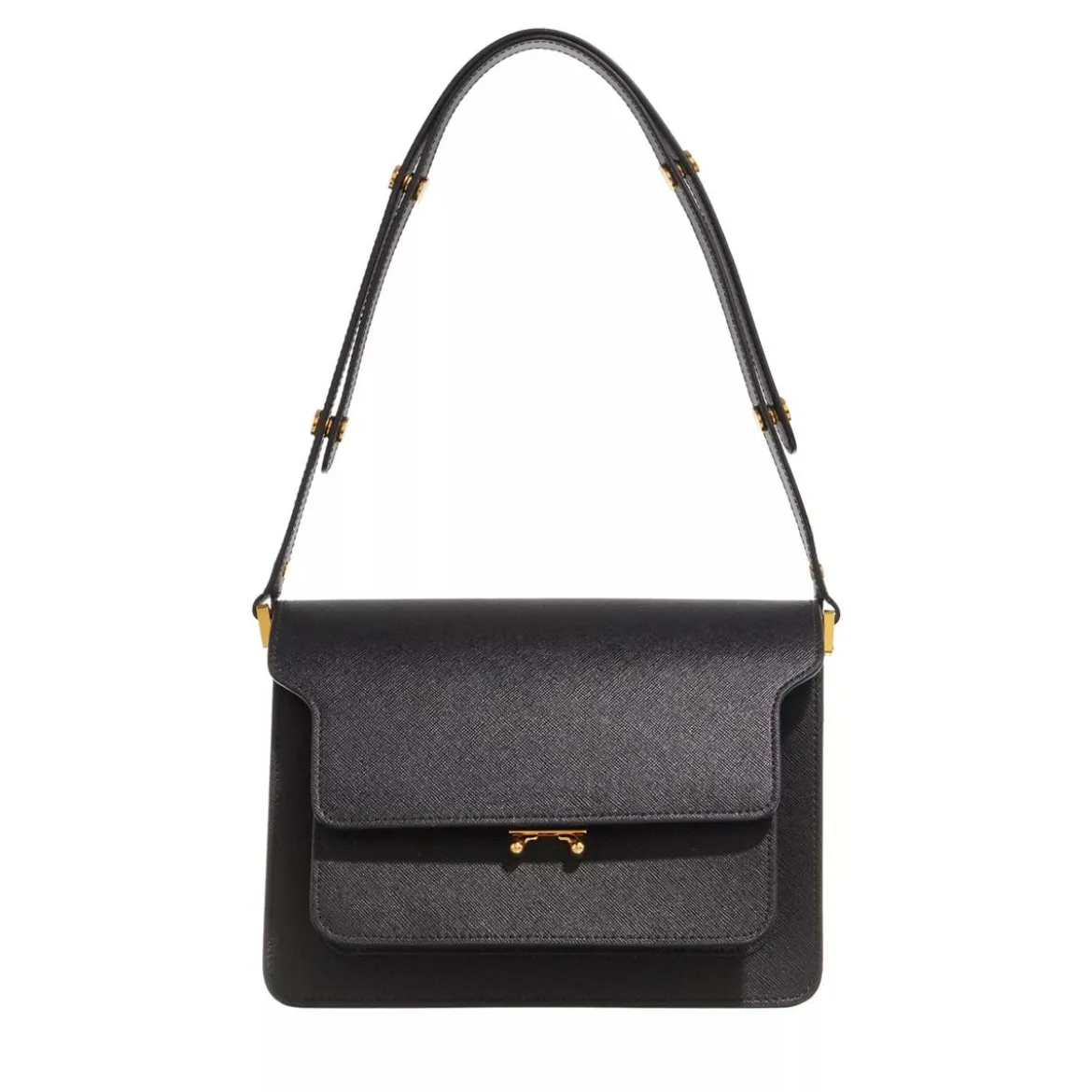 Marni Trunk Bag Medium Black Crossbody Bag