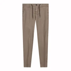 Mason's Slim-Fit Hose aus Leinenmix braun Stoffhose