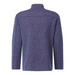 Maurizio Baldassari Overshirt aus Wolle blau Hemd