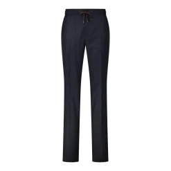 Maurizio Baldassari Stoffhose aus Schurwolle Navy Hose