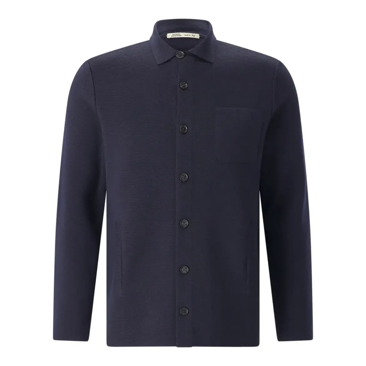 Maurizio Baldassari Strickjacke aus Wolle blau Strickjacke