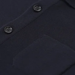 Maurizio Baldassari Strickjacke aus Wolle blau Strickjacke