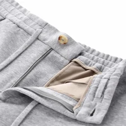 Maurizio Baldassari Sweatpants aus Baumwoll-Melange grau Jogginghose