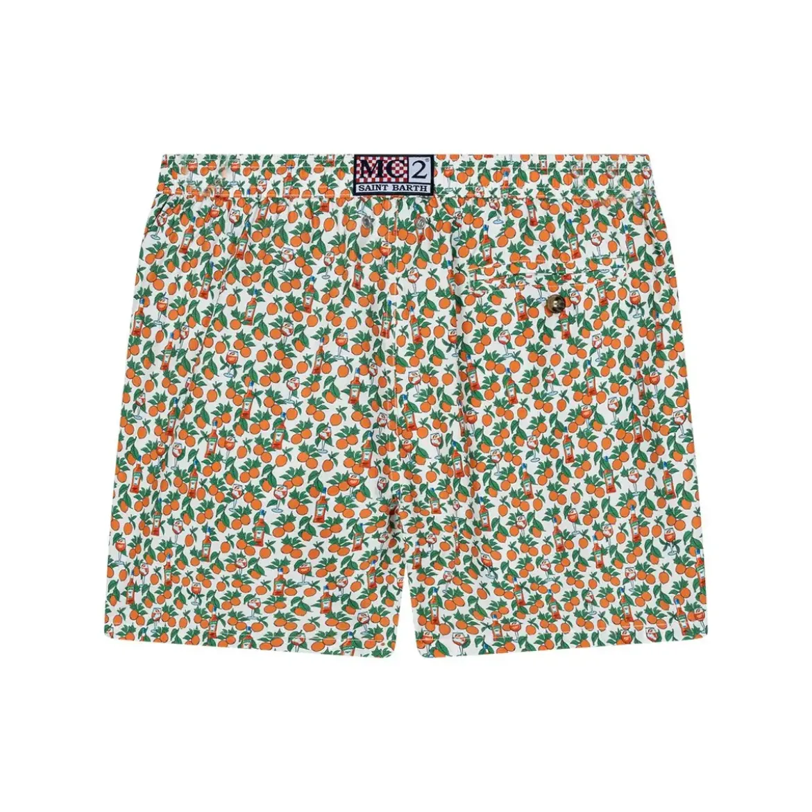 Mc2 Saint Barth Badehose mit Print mehrfarbig