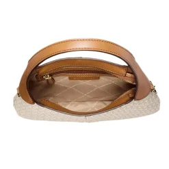 MICHAEL Michael Kors Alice Sm Tz Shldr Vanilla/Acrn Schultertasche