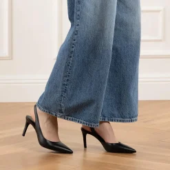 MICHAEL Michael Kors Alina Flex Sling Pump Black Pumps